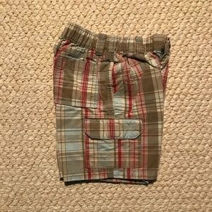 Gymboree Plaid Cargo Shorts